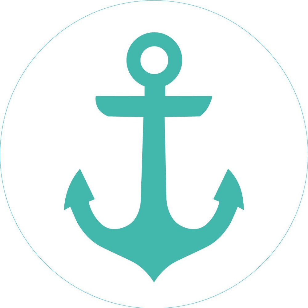 BOGG BAG BITS "TURQUOISE ANCHOR"